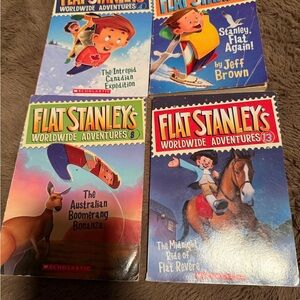 Scholastic Flat Stanley's Adventures Book Collection